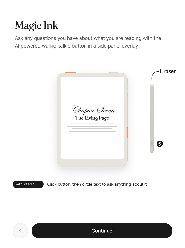 Daylight onboarding screen 36 of 55