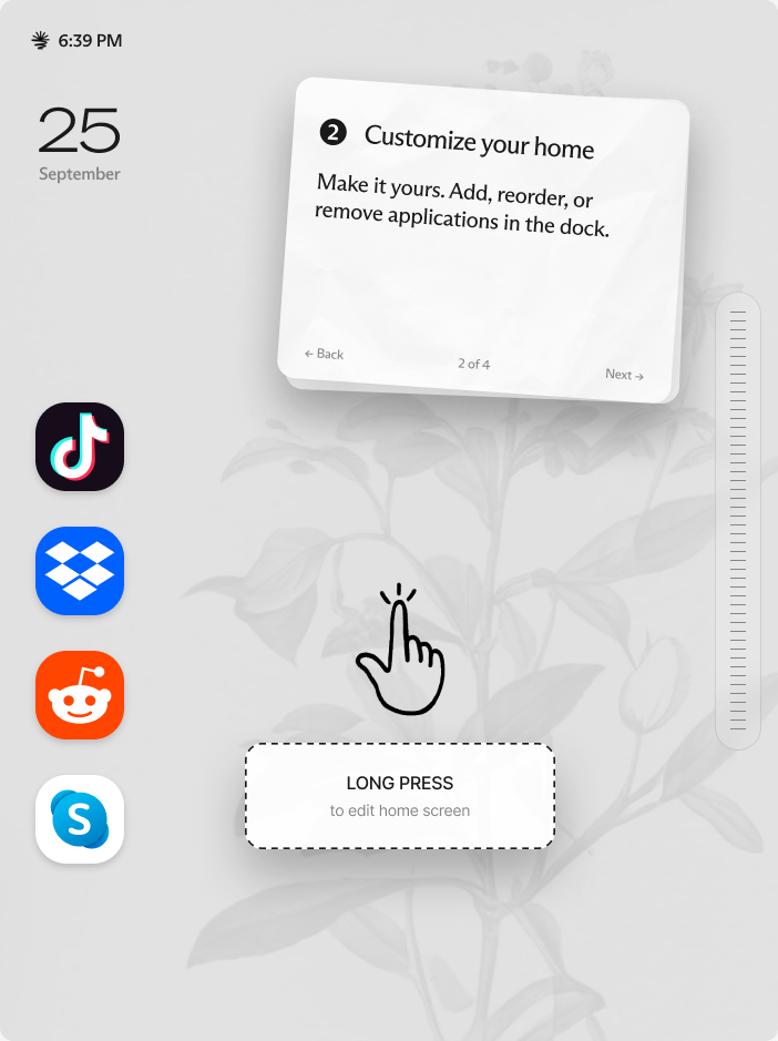 Daylight onboarding screen 50 of 55