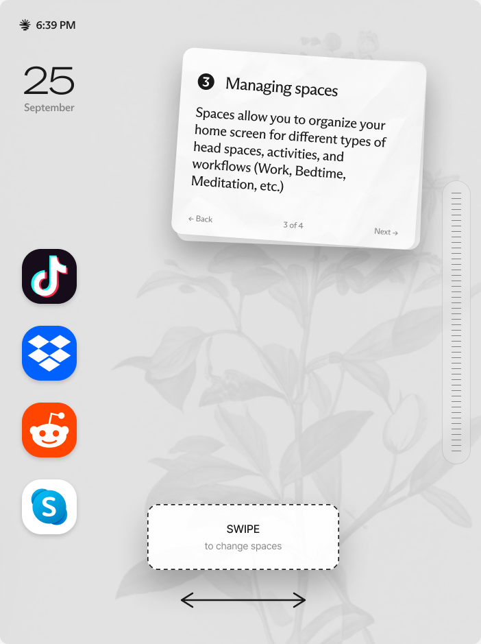 Daylight onboarding screen 52 of 55